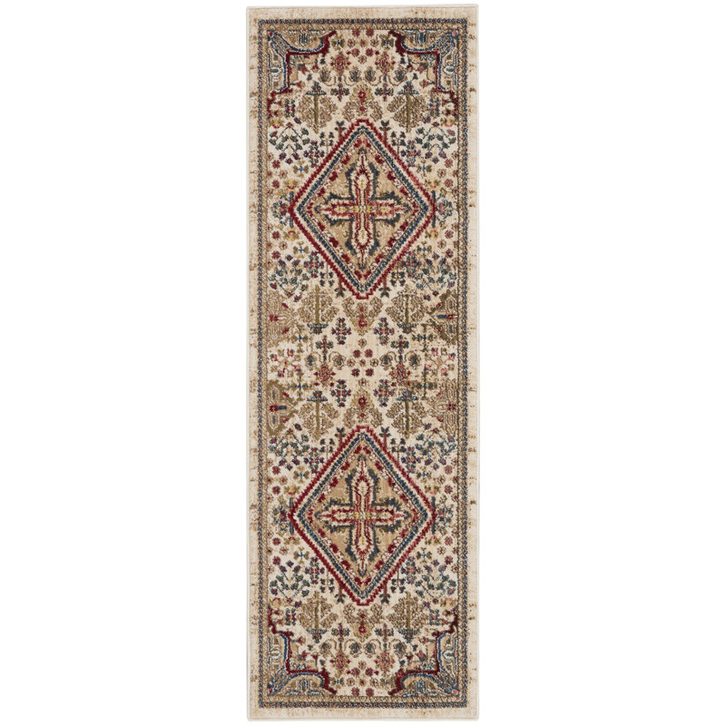 Oriental Indoor Rug, Runner 2' x 6'