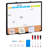 Tableau mensuel avec tableau blanc et tableau de liège-101564174