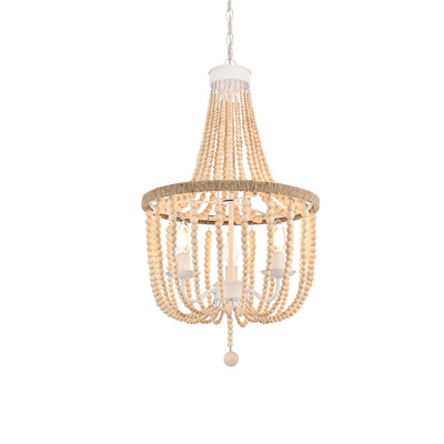 Hudson 16 inch Beaded Pendant 