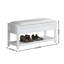 Banc avec rangement pour chaussures Rouen, espresso, rangement pour chaussures-544008870