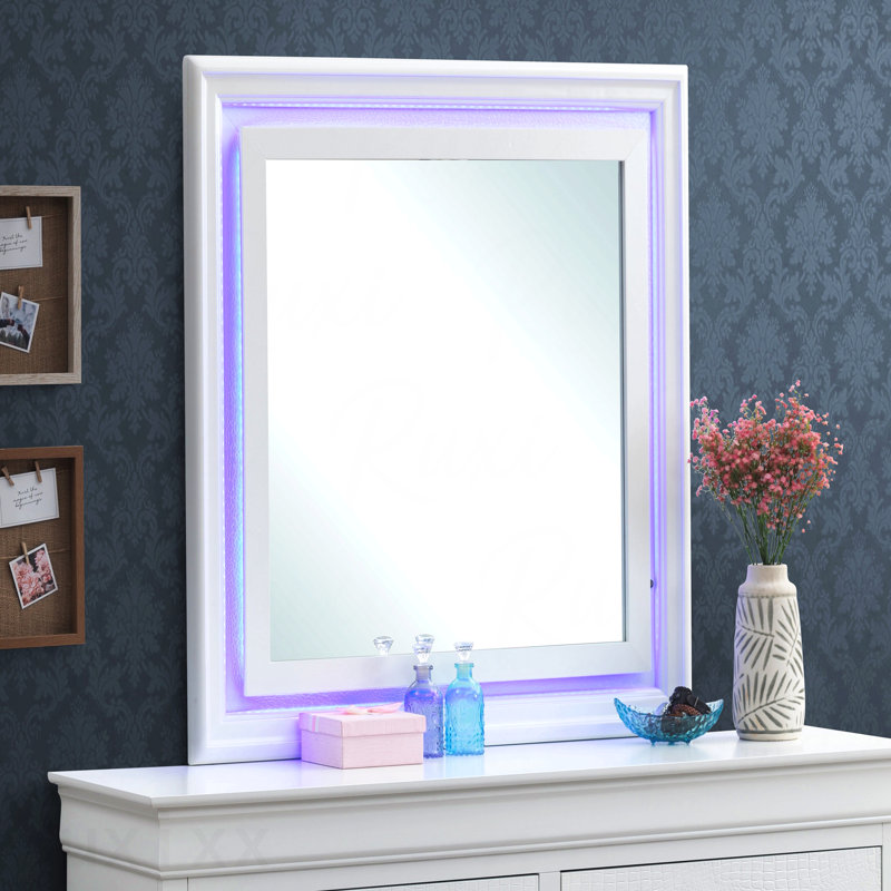 Miroir d'appoint Basic Basic - Décoration intérieure, Blanc