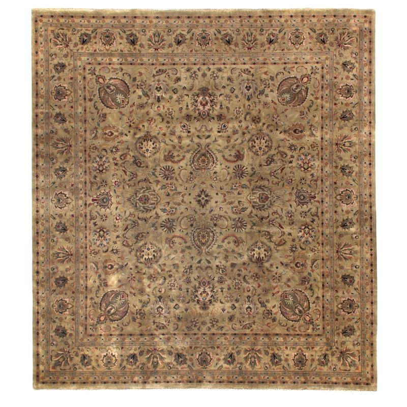 Antique Weave Sultanabad Wool Oriental Area Rug, Rectangle 15' x 20'