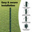 Fence Posts 11 Pcs U-Channel Galvanised Steel-2130951629-2130951627