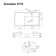 Scarabeo By Nameeks 17.3'' White Ceramic Rectangular Vessel, Wall Mount Bathroom Sink with Overflow