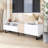 80 Inch Modern Tv Stand With Drop Down Doors, Media Console Table-1838638798