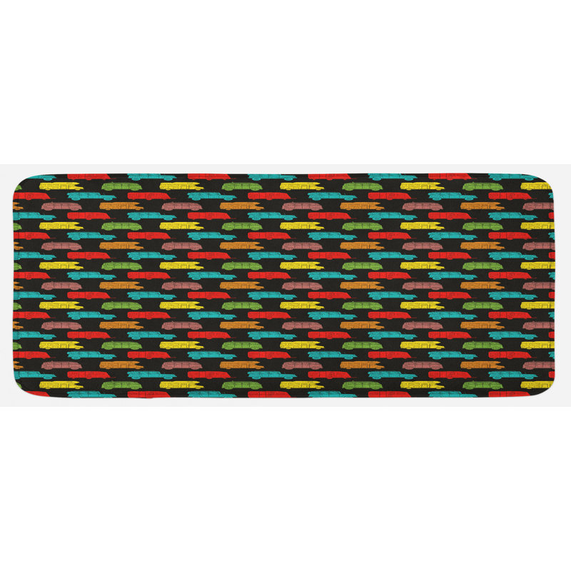 Tapis de cuisine Camper
