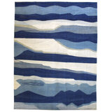 One-of-a-Kind 10'4" X 14'1" Flatweave Area Rug