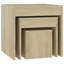 Gnesis Nesting Tables 3 pcs Engineered Wood-1011123393-1011123406