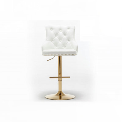 Tabouret de bar pivotant réglable