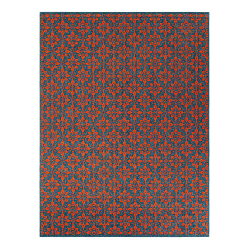 Indoor/Outdoor Trellis Area Rug, Rectangle 9' x 12'