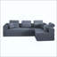 Canapé modulaire en L Boneless-1687375017