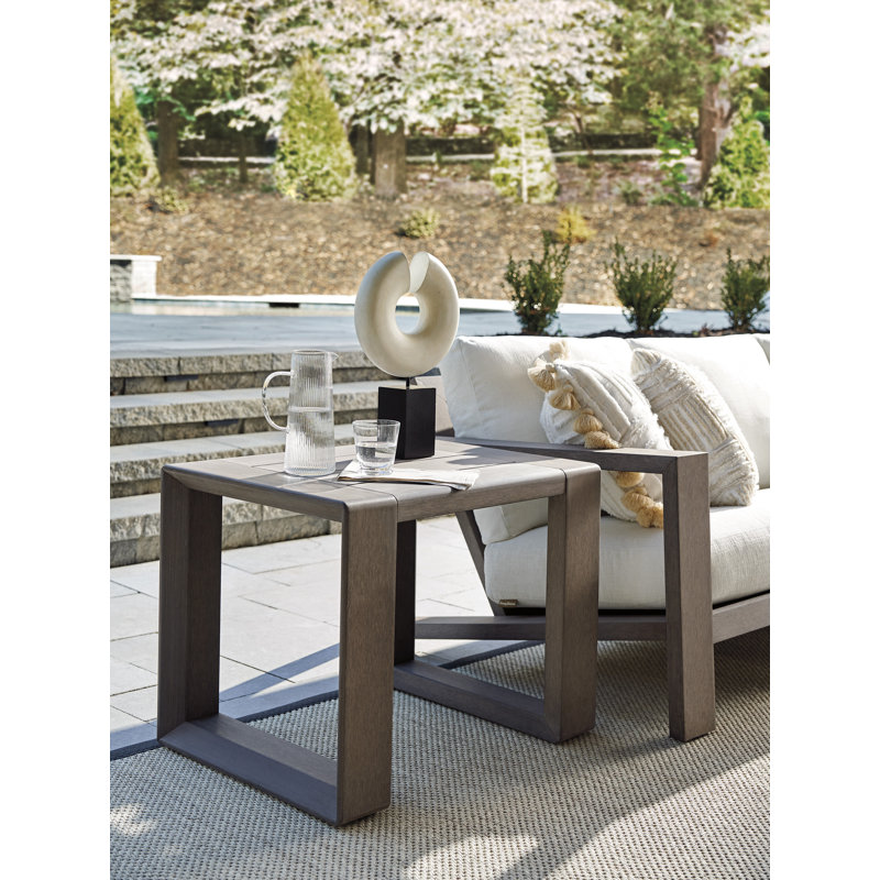 Mozambique Teak Side Table