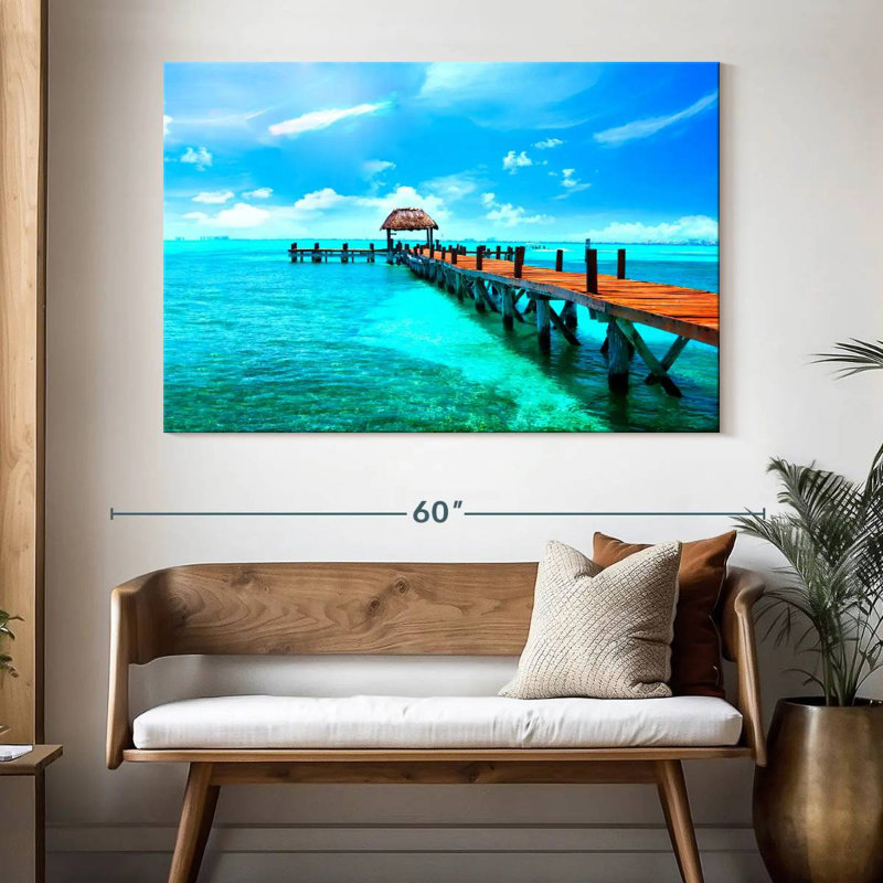 Aletra Caribbean Paradise, 34" H x 51" W