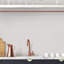 Carreau de mosaïque de plancher et de mur en porcelaine mate silice blanc x 12 po x 12 po
