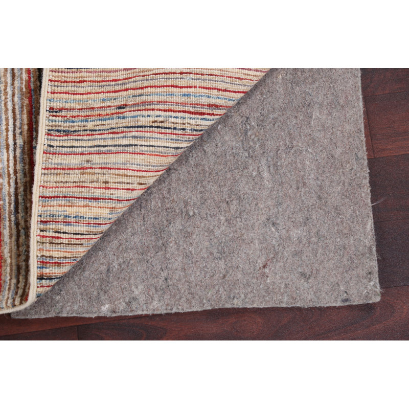 Tapis contemporain en laine Gabbeh Kashkoli noué à la main 2 x 3