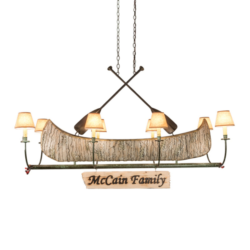 Personalized 8 - Light Pendant