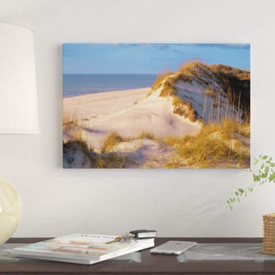 « côtier sables, saint joseph péninsule, floride », reproduction d’impression sur toile