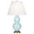 Bleu layette et base laiton