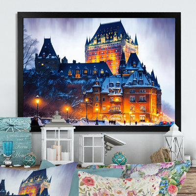 " Chateau Frontenac In Winter I "