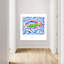 Pearl Fish Colorful Vibrant Whimsical Fish Landscape Nature Wall Art Print 1 Piece Wrapped Canvas Wall Art-871622300