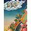 Vajrasattva Shakti Thangka L'Union de la Compassion et de la Sagesse (Brocadeless Thangka)