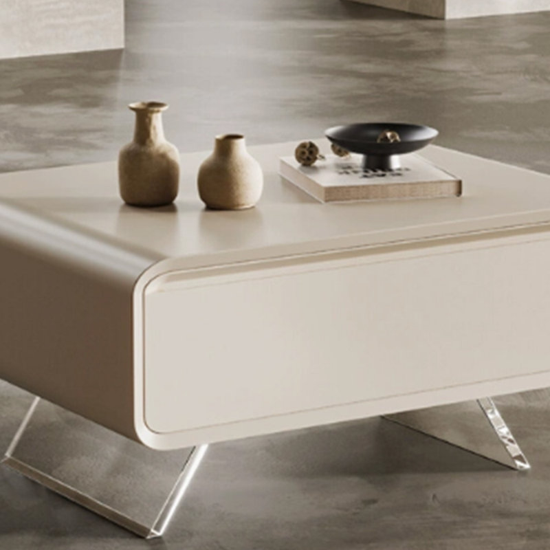 Combinaison simple de meuble télé et de table basse
