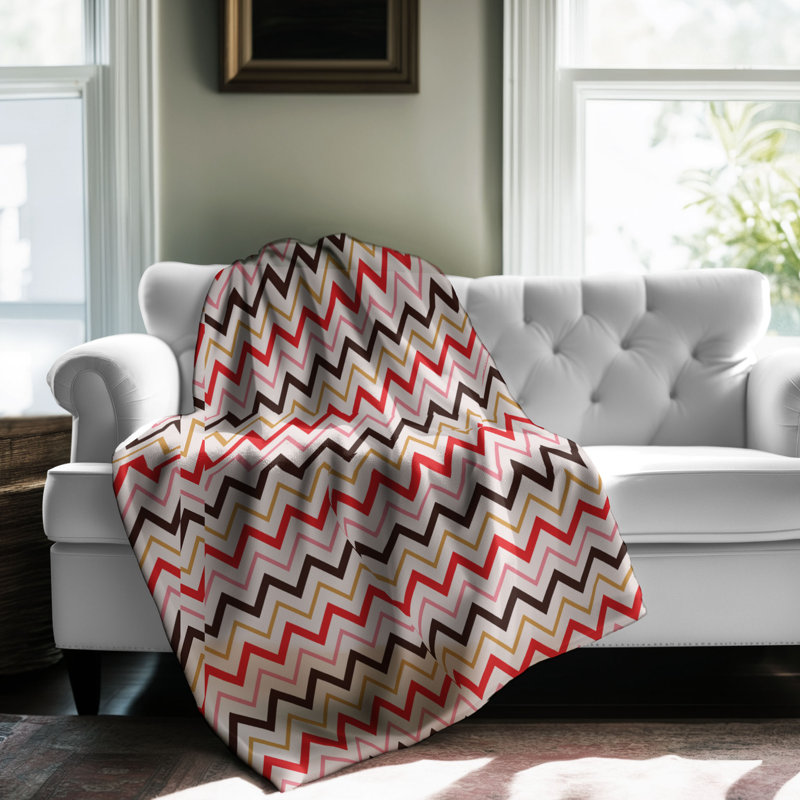 Crimson Heart - 1 pièce Sherpa Premium, Lit simple