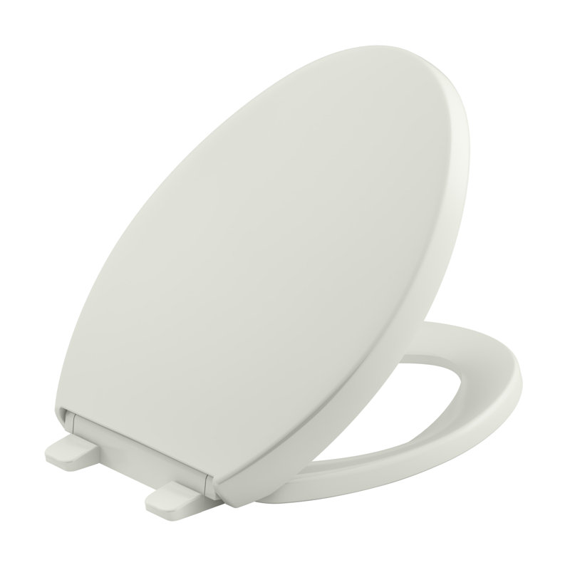 Reveal Quiet-Close with Grip-Tight Toilet Seat, Dune, Elongated