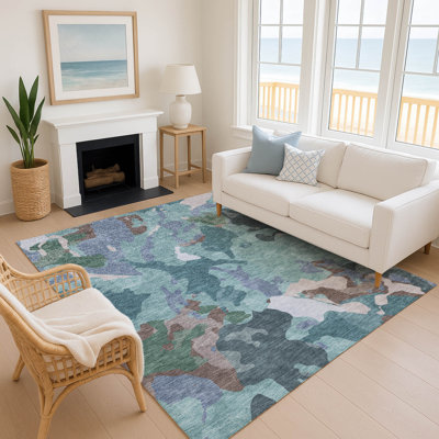 Premium Machine Washable Mayfield AMF2161 modern Rug