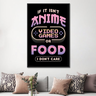«Gaming X», reproduction d'art sur toile encadrée