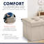 Repose-pieds rembourré Bibianna-671717706