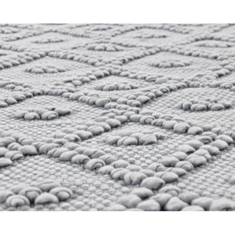Bath Rug, Grey, 70cm W x 120cm L