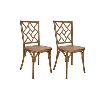 Toughresin Mosaic Chair, 2 Chair Bundle By Chivari