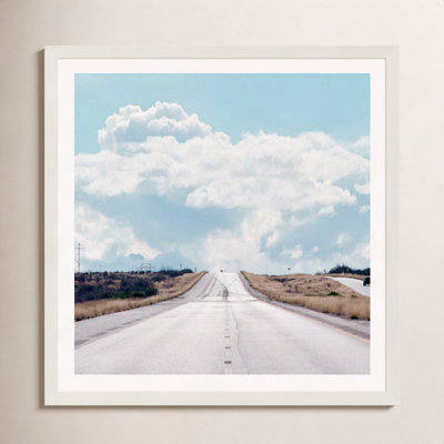Urbino "The Travelers Road and Clouds" Print