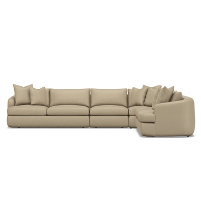 Jules Fabric 4 Pc Sectional