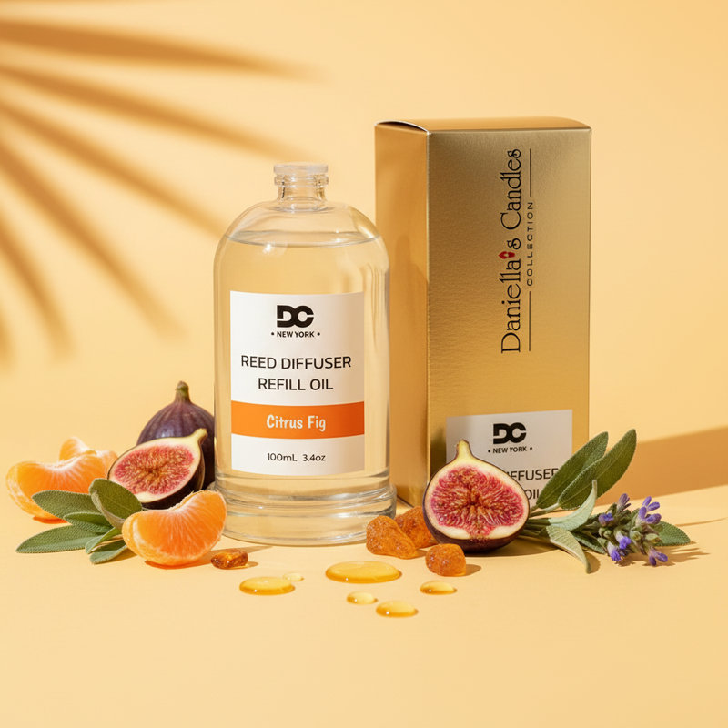Citrus Fig Reed Diffuser Refill Oil
