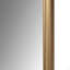 Miroir mural festonné en bois