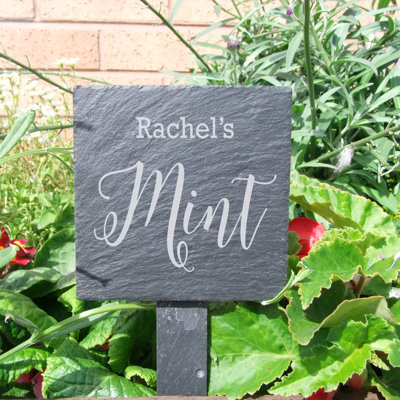 Kempner Stone Plants & Flowers Garden Sign
