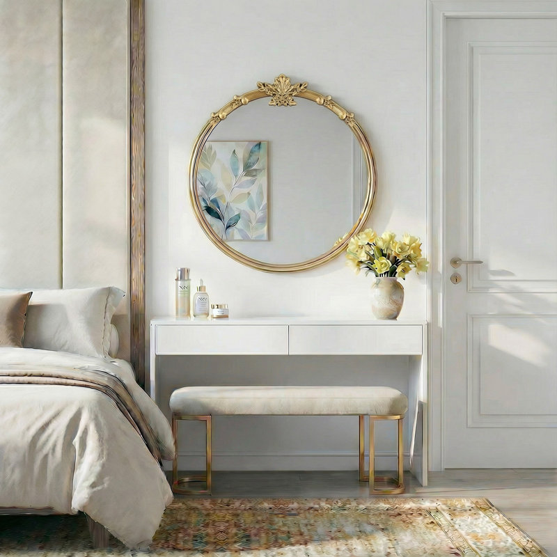 Miroir d'appoint mural pour salle de bain