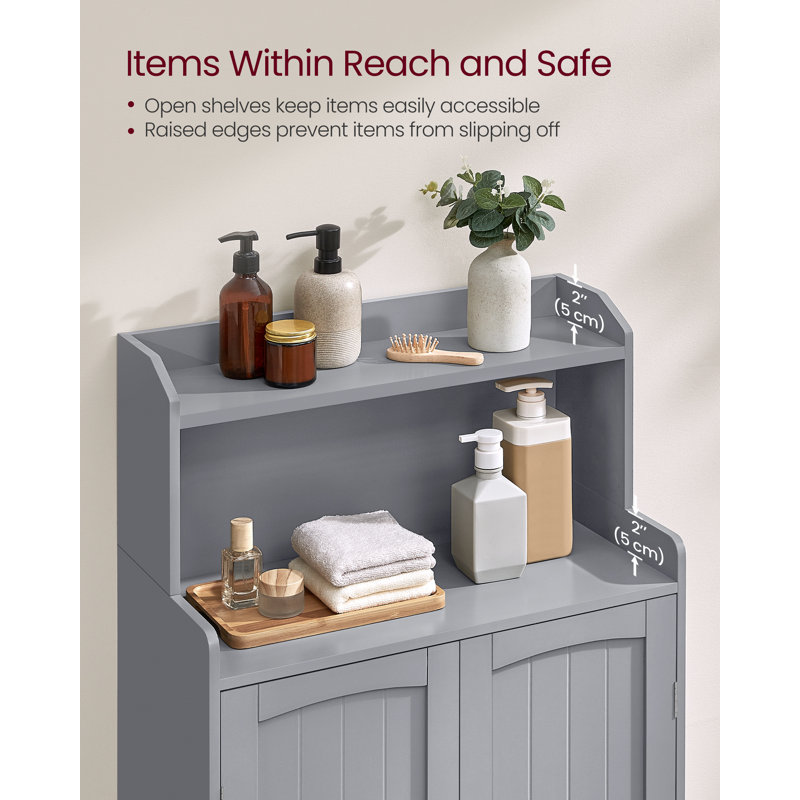 Deloris Freestanding Bathroom Cabinet, Grey