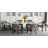  Wexford Collection Set of 2 Mid-Century Modern Upholstered Dining Chairs, Faux Leather Wood Accent Chairs with Arms and Casters for Dining Room, Kitchen or Office-10272574-49655580