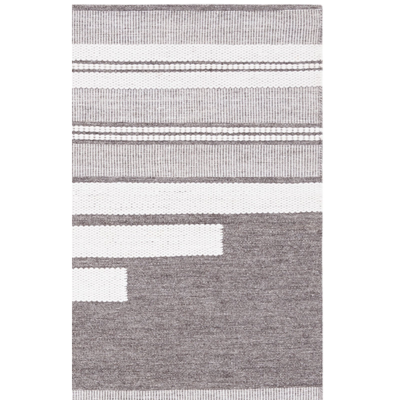 Kilim Hand Woven Performance Striped Rug, Runner 2'3" x 9'