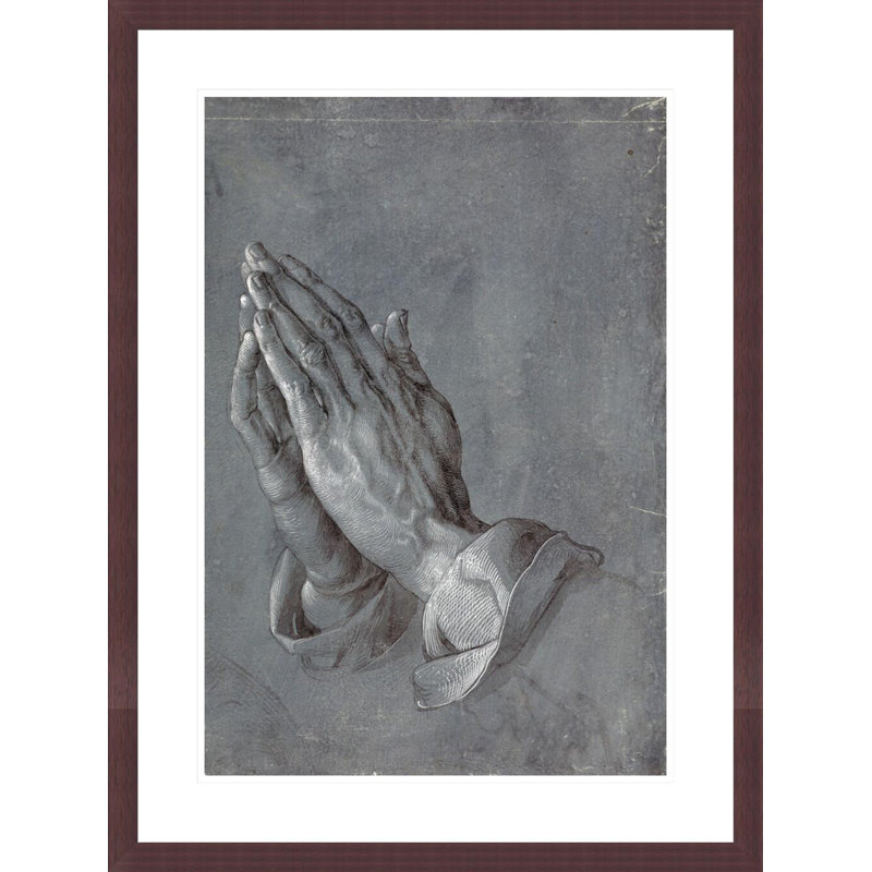 Praying Hands by Albrecht Dürer -Framed Giclee Print, 29.5" H x 22.14" W