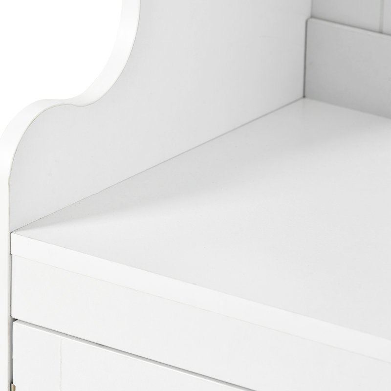 White 41 Hallway Storage, Coat Rack, Bench, Versatile & Elegant Solution, Entryway White, Functional Design