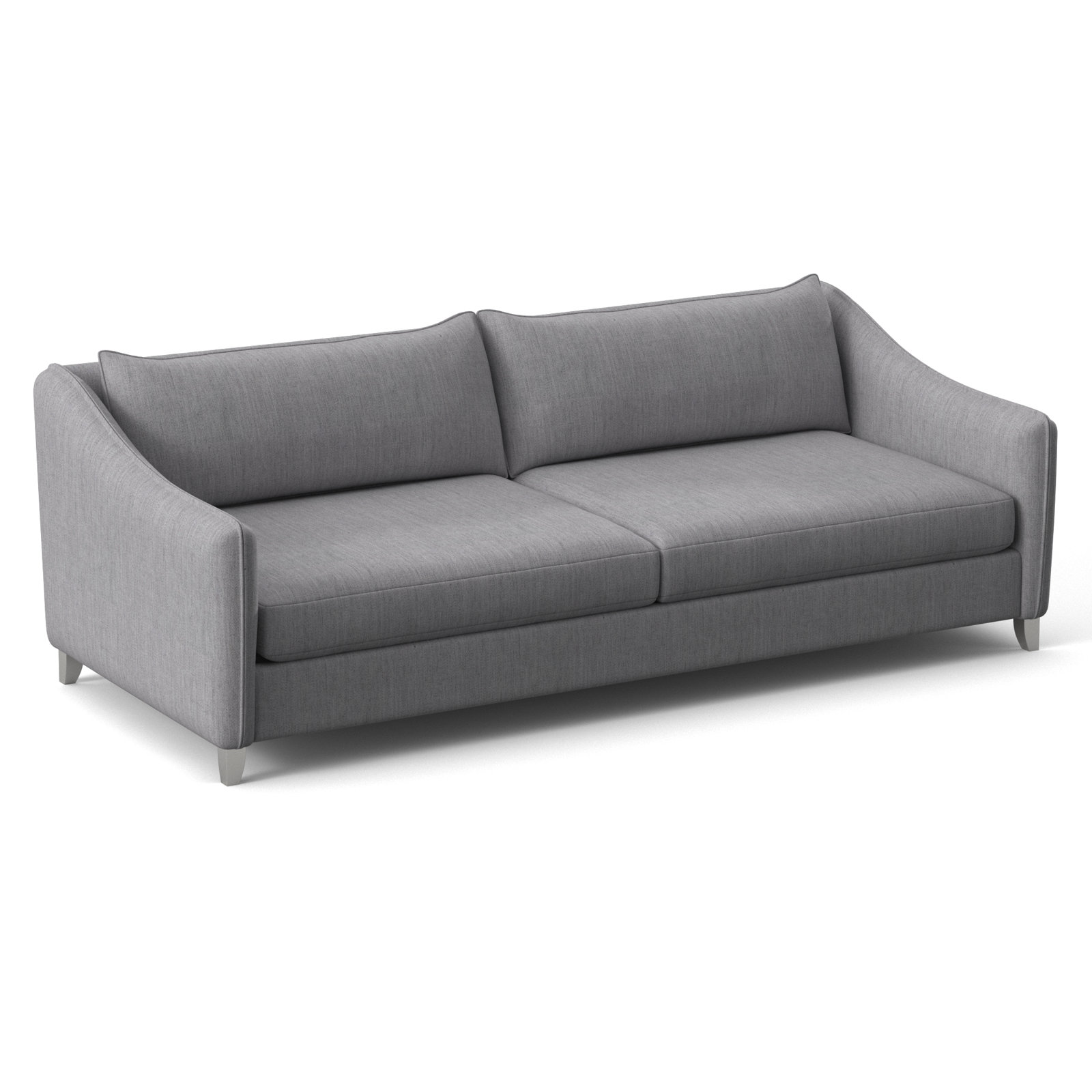 Seyfried 90 " Patio Sofa, Canvas Granite Sunbrella® Canvas