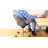 Active Task Chair with Wheels - Balance Chair for Active Sitting, Armless Rolling Office Chair, Height Adjustable, Black 