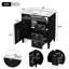 Meuble-lavabo de 30 po avec lavabo supérieur-1352712339