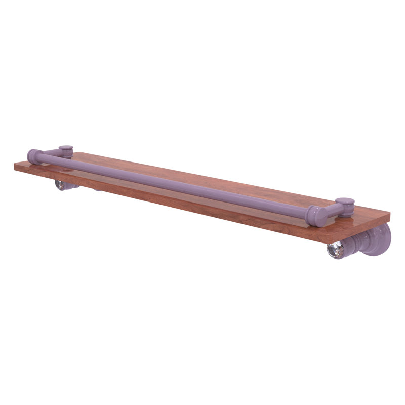 Tablette flottante Carolina, H 3,3 po x l 22 po x P 5,54 po, Lavande