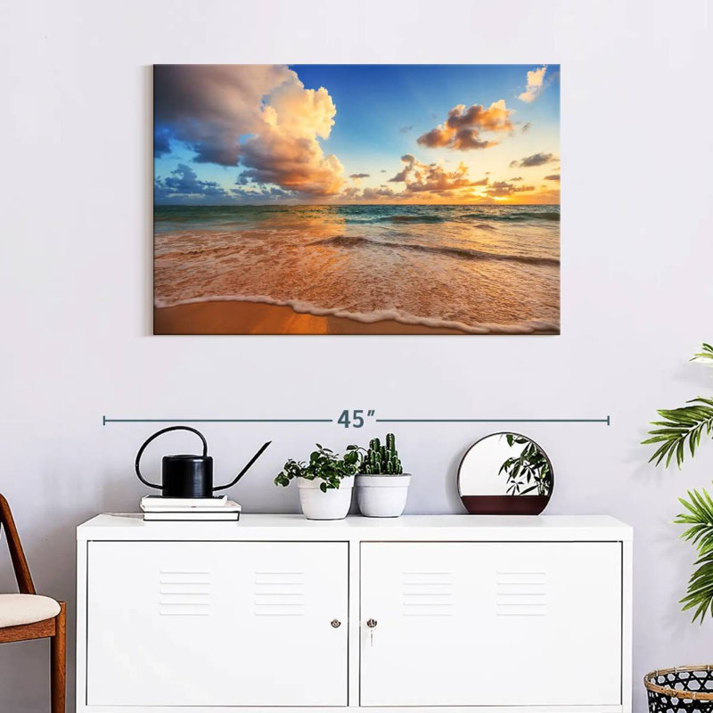 Gillard Relaxing Ocean Wave, 24" H x 36" W