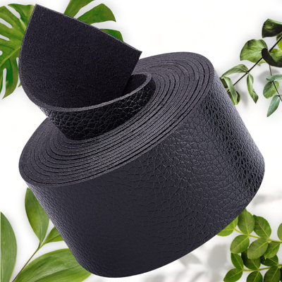 Lychee Pattern Leather Strap
